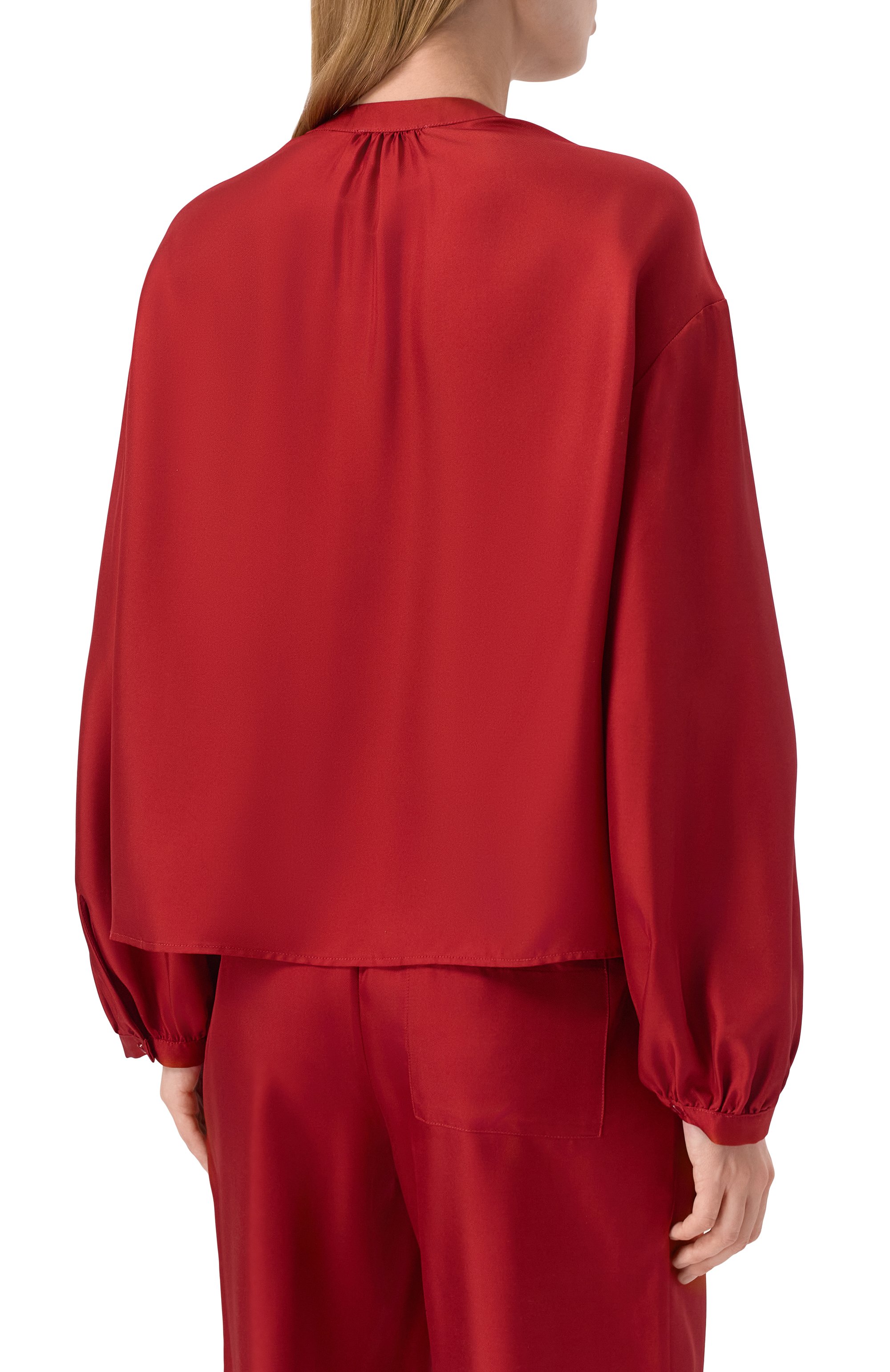 Атласная блузка LOULOU DE SAISON, арт. LEA, фото 4