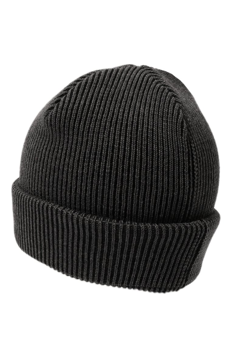 Мужская шерстяная шапка PAUL&SHARK серого цвета, арт. 13317168 | Фото 2 (Материал: Текстиль, Шерсть; Кросс-КТ: Трикотаж; Материал сплава: Проставлено; Нос: Не проставлено)