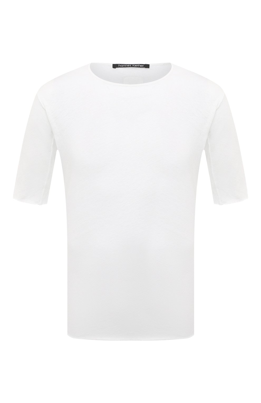 Футболка из хлопка и льна HANNES ROETHER, арт. 110777/FA35RINE.231, фото 1