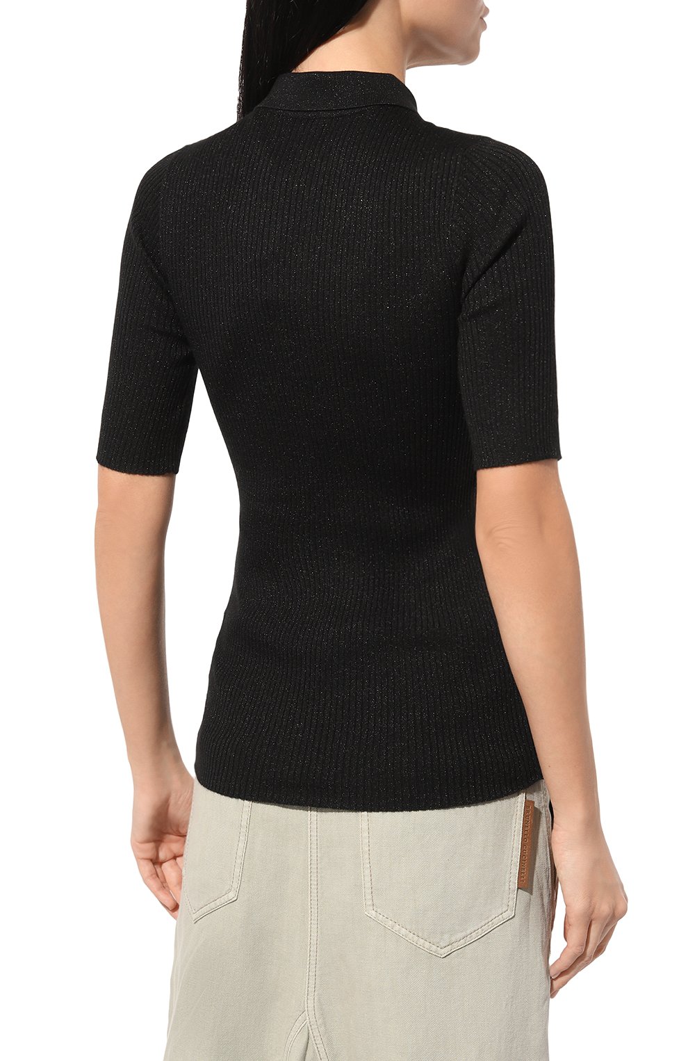 Поло из кашемира и шелка BRUNELLO CUCINELLI, арт. M41835505P, фото 4