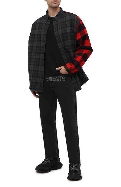 Комбинированные кроссовки track hike BALENCIAGA, арт. 654867/W3CP3, фото 2