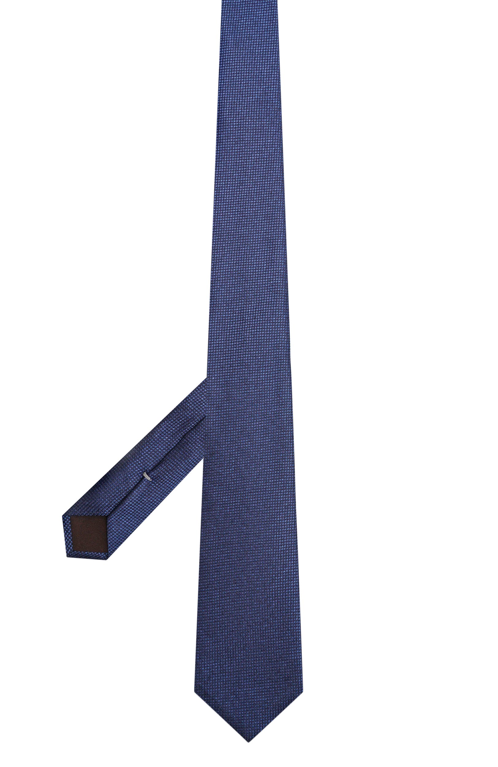 Шелковый галстук CANALI синего цвета по цене 21450 руб., арт. 18/HJ04689, фото 3 Шелковый галстук CANALI, арт. 18/HJ04689, фото 3