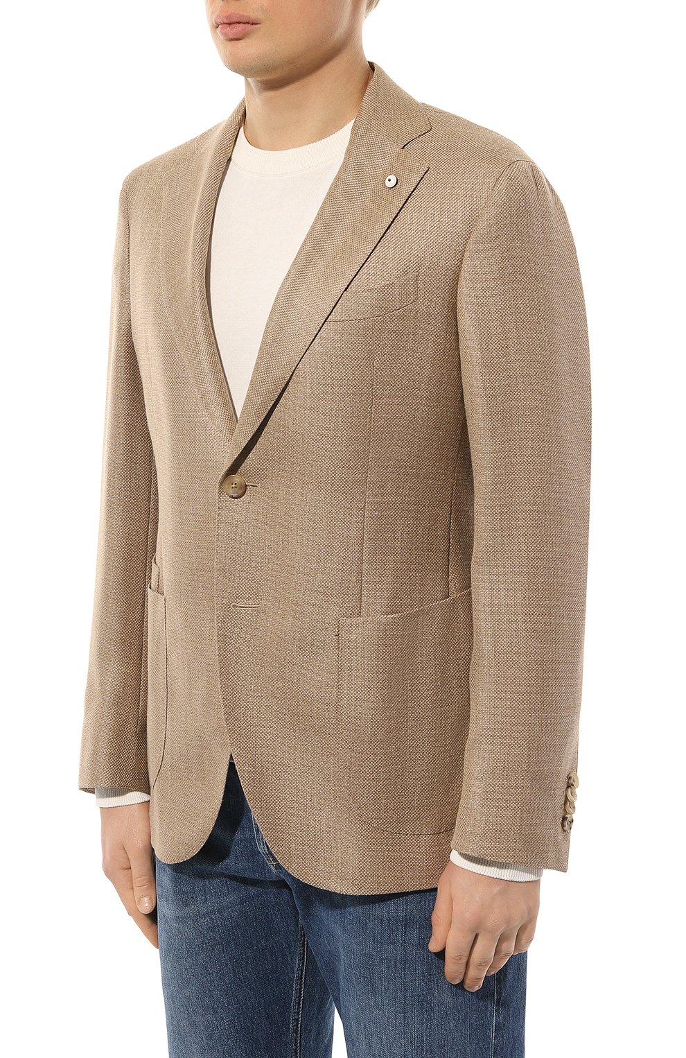 Пиджак из шерсти и шелка L.B.M. 1911, арт. 2411/1/42057, фото 3