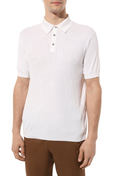 Поло из шелка и хлопка STEFANO RICCI, арт. K818062P13/F23289, фото 3