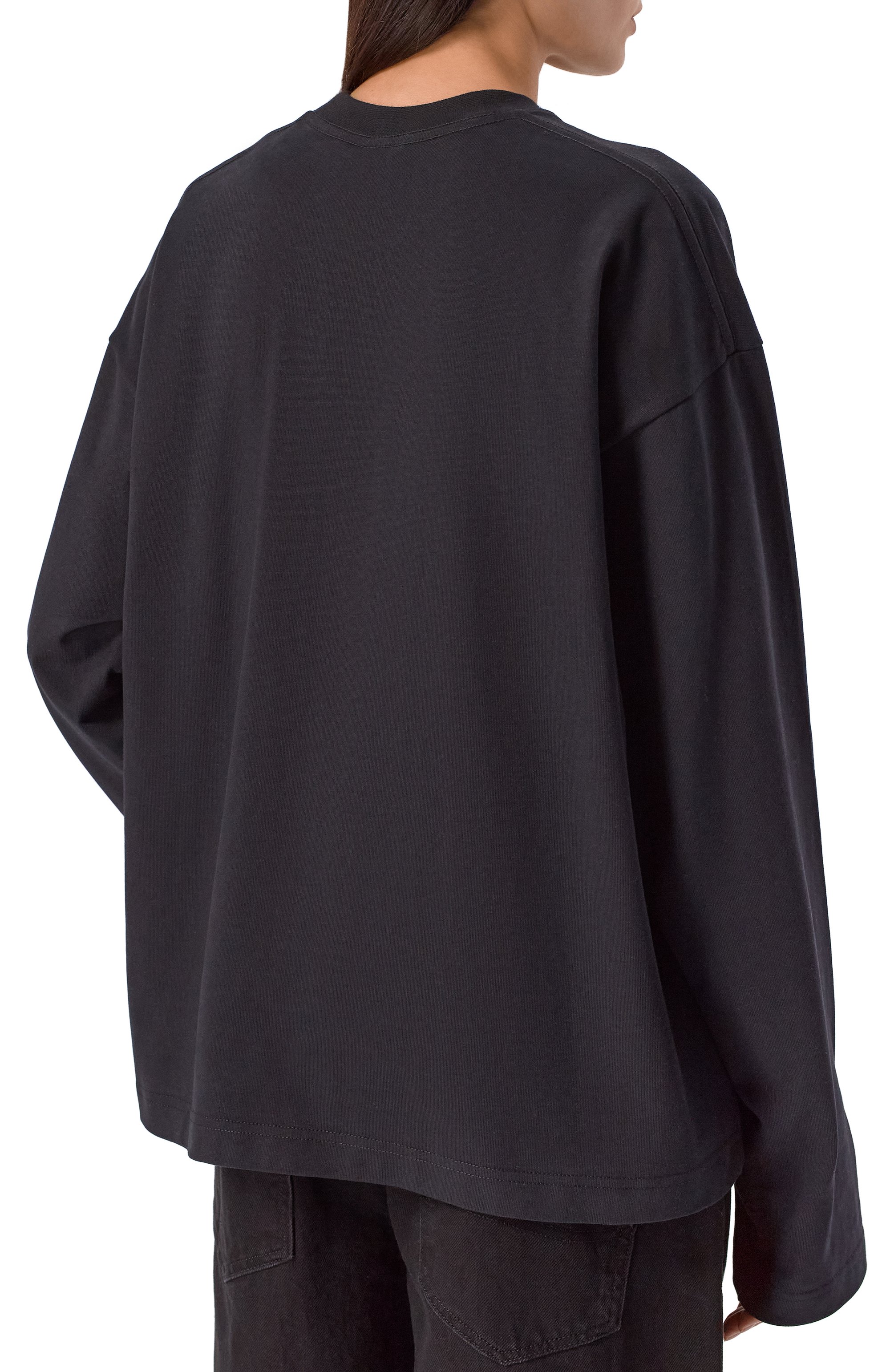 Хлопковый лонгслив PLANTA ROSA, арт. PR/L02.1/RODEO-ICON/300VELVET, фото 7