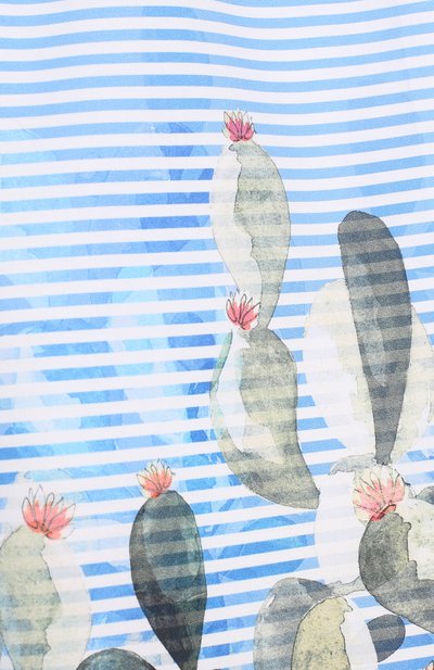 Хлопковые кюлоты с принтом IL GUFO, арт. P18PR013C4035/5A-8A, фото 3