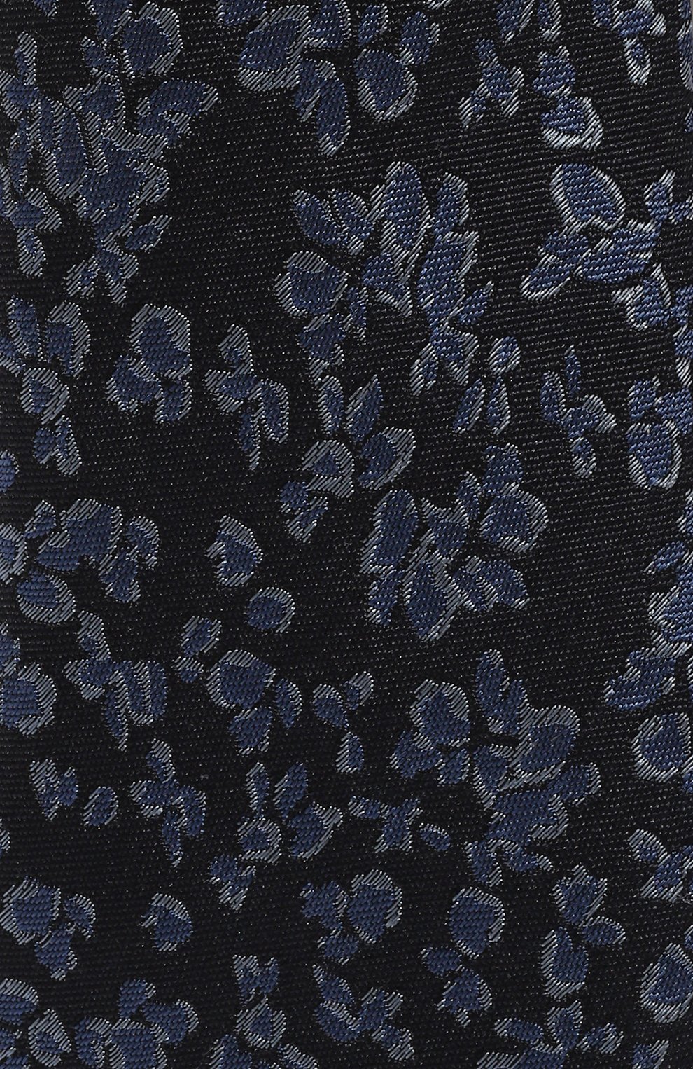 Шелковый галстук CANALI темно-синего цвета по цене 16800 руб., арт. 18/HJ03977, фото 4 Шелковый галстук CANALI, арт. 18/HJ03977, фото 4