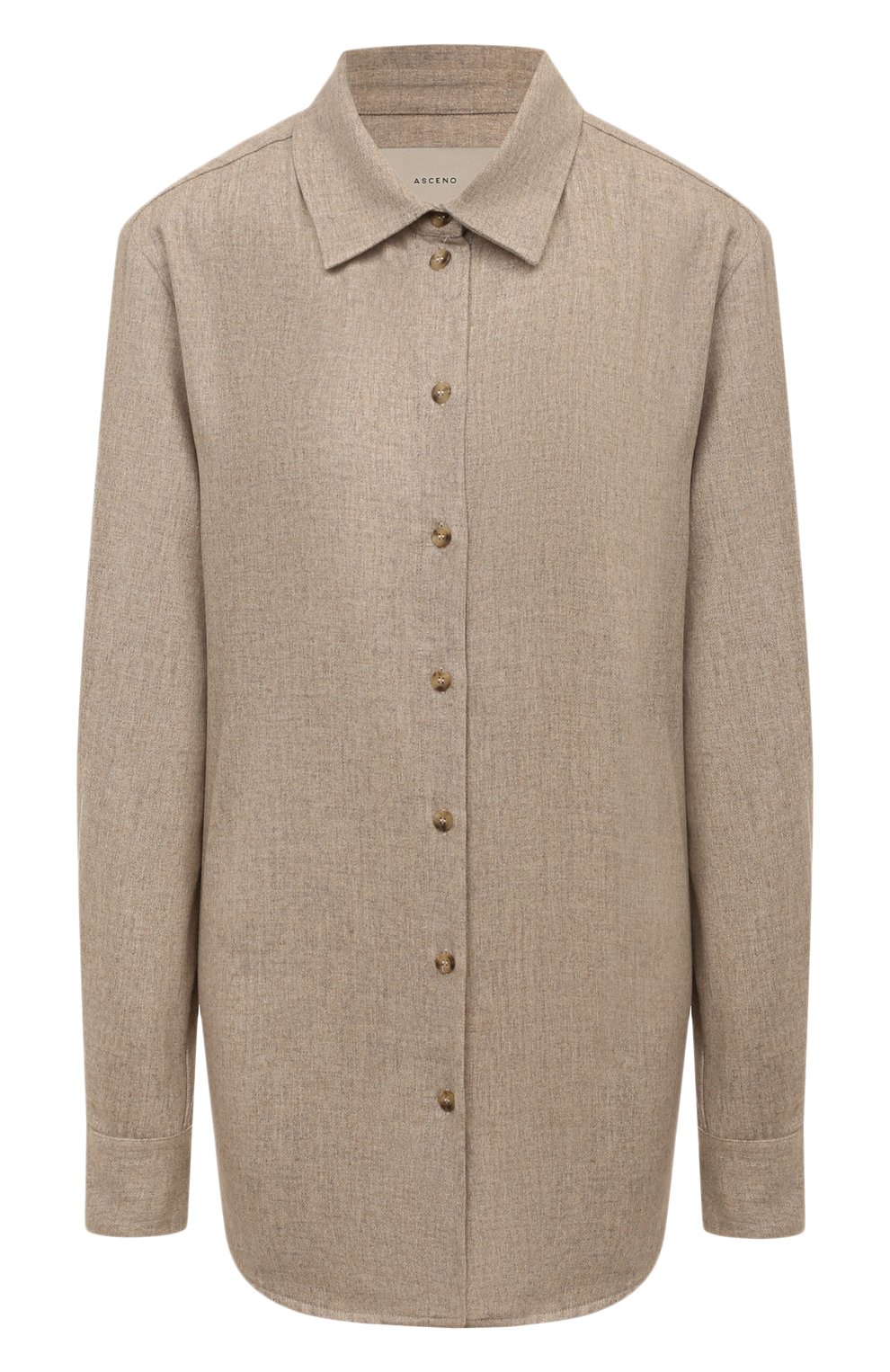 Рубашка из шерсти и кашемира ASCENO, арт. C0RE_T001F37, фото 1