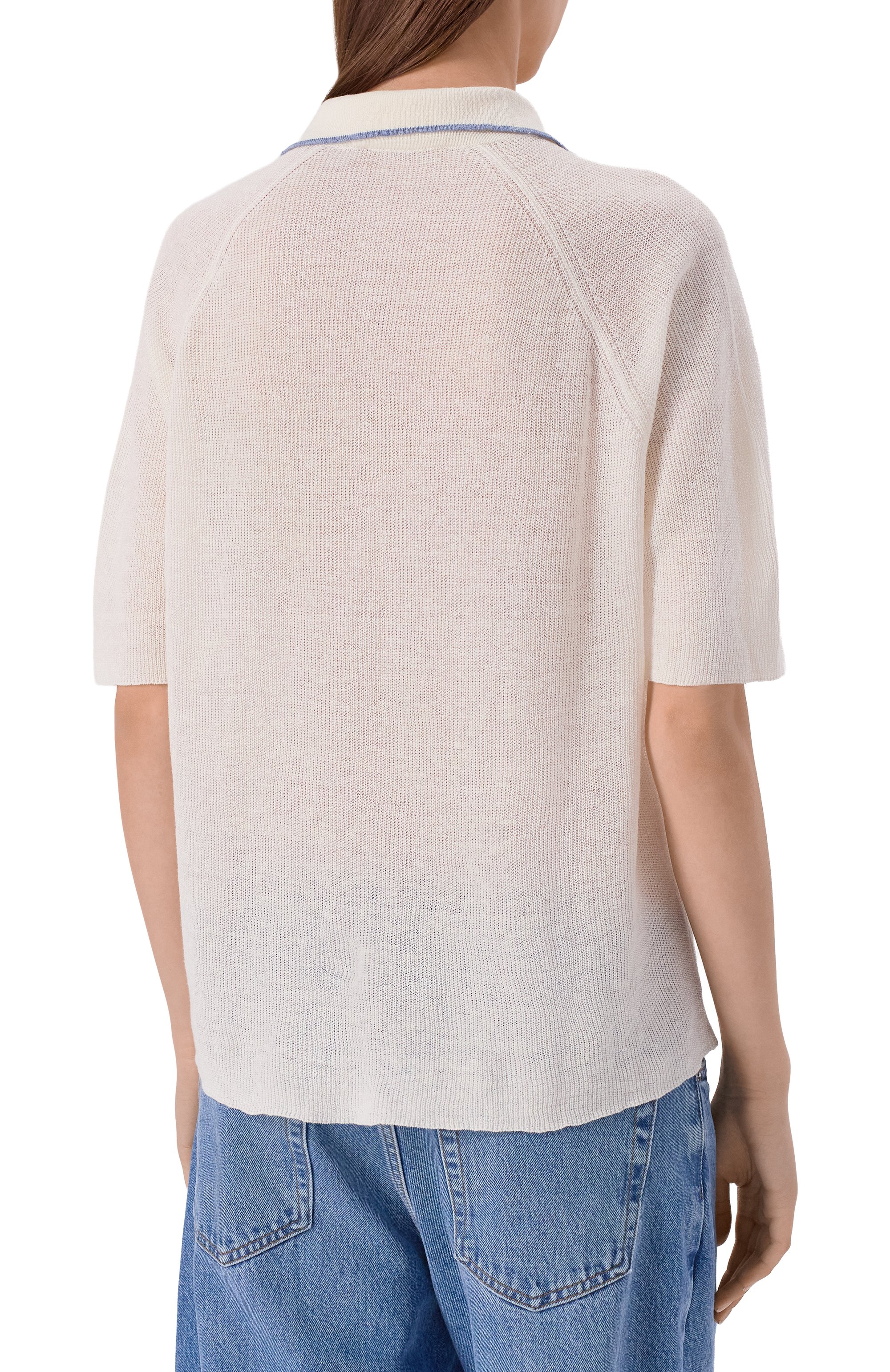 Льняное поло GRAN SASSO, арт. 57240/24840, фото 4