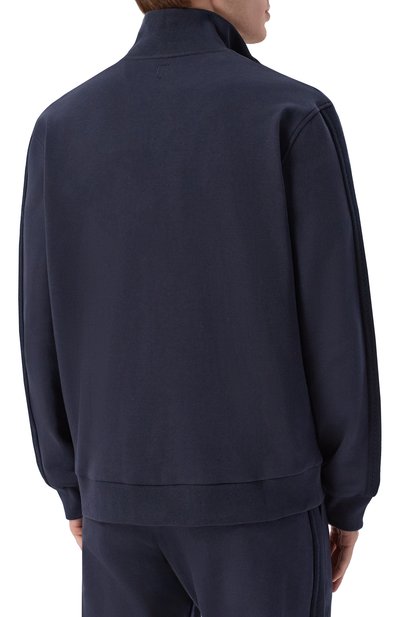 Хлопковая толстовка CANALI темно-синего цвета по цене 122500 руб., арт. T0942/MJ02447, фото 4 Хлопковая толстовка CANALI, арт. T0942/MJ02447, фото 4