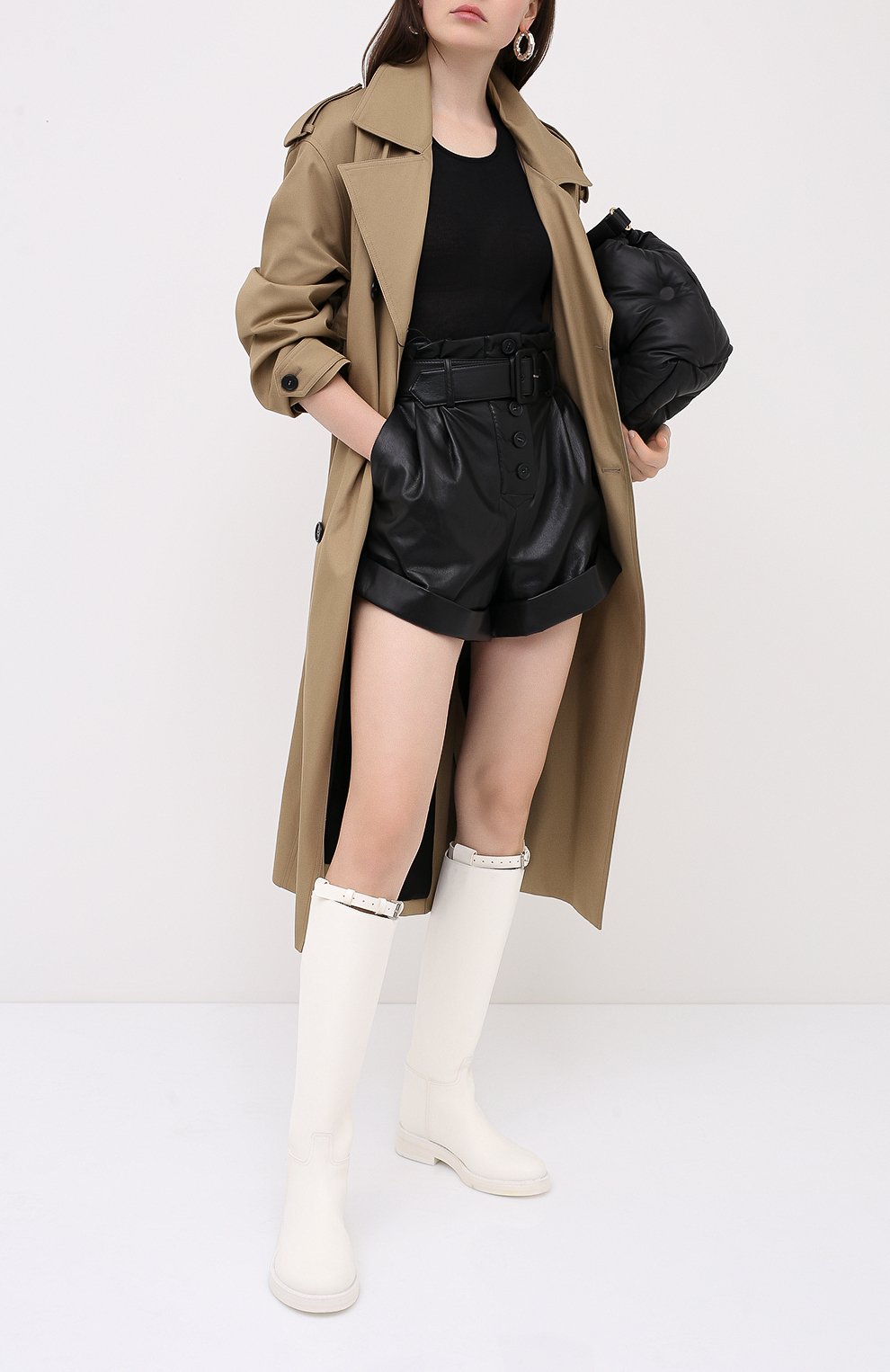 Шорты с поясом SELF-PORTRAIT, арт. PF20-135, фото 2