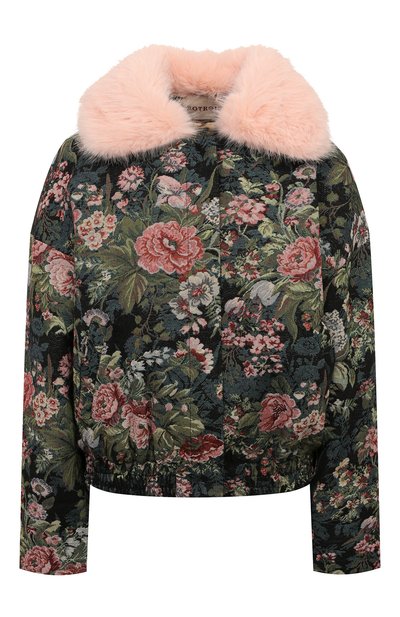 Женская куртка из хлопка и вискозы BOTROIS, арт. SKU09460384
