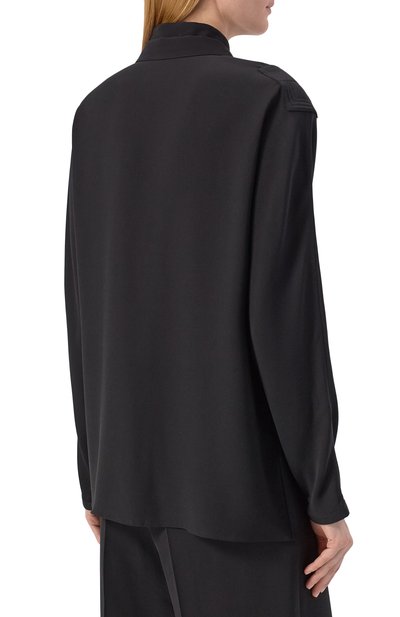 Шелковая блузка GIORGIO ARMANI, арт. GW001750/TE10814, фото 4