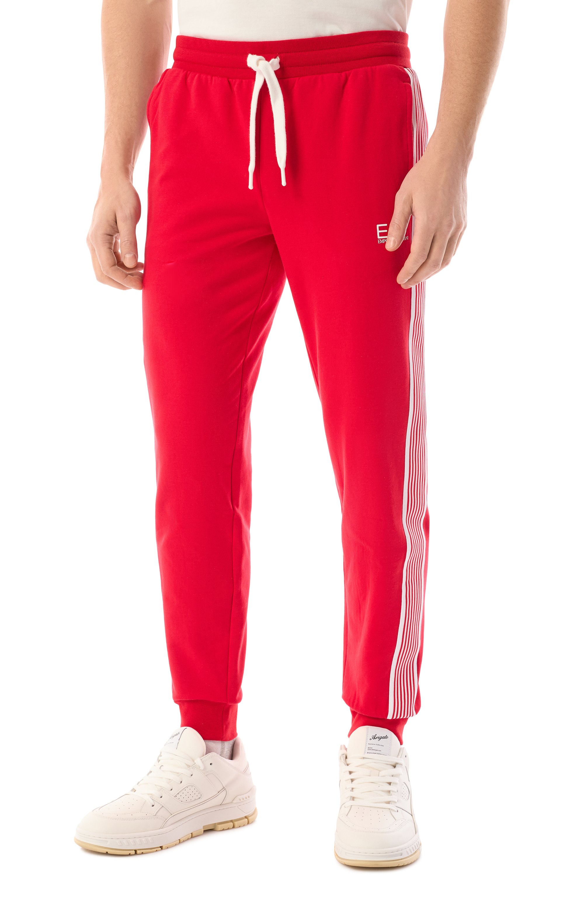 Хлопковые джоггеры EA7, арт. 6DPP69/PJ9FZ, фото 3