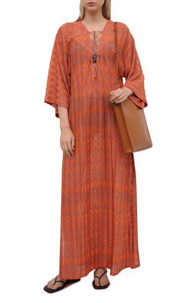 Туника MISSONI оранжевого цвета по цене 75850 руб., арт. MMQ00285/BR00FU, фото 2 Туника MISSONI, арт. MMQ00285/BR00FU, фото 2