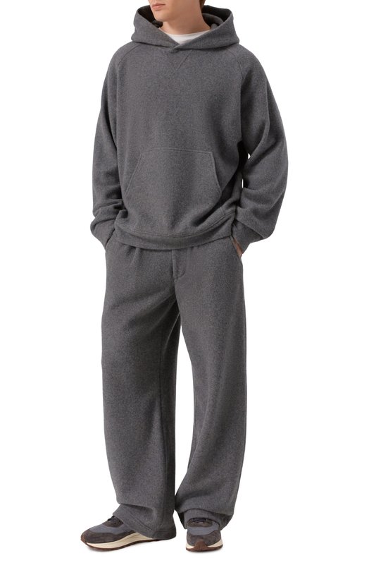 Худи из кашемира и шерсти Giorgio Armani GM002332/TE12430 Серый  GM002332/TE12430 Фото 2