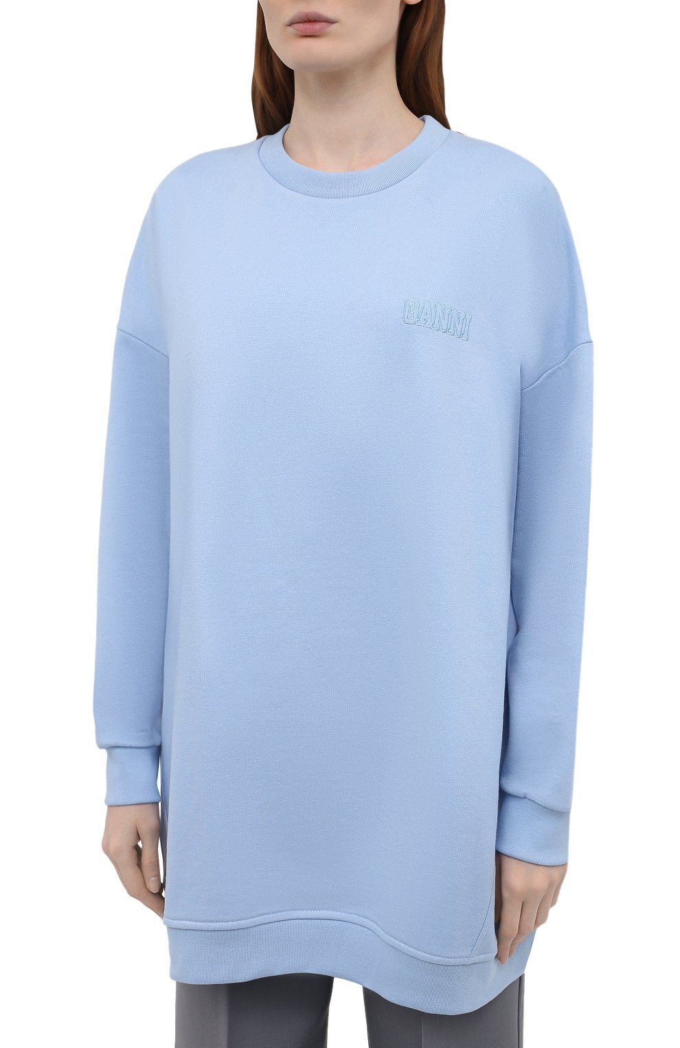 Хлопковый свитшот GANNI, арт. T2922, фото 3