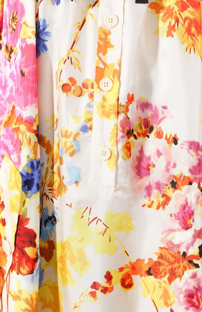 Платье из вискозы DRIES VAN NOTEN кремового цвета по цене 99500 руб., арт. 201-11082-9404, фото 5 Платье из вискозы DRIES VAN NOTEN, арт. 201-11082-9404, фото 5