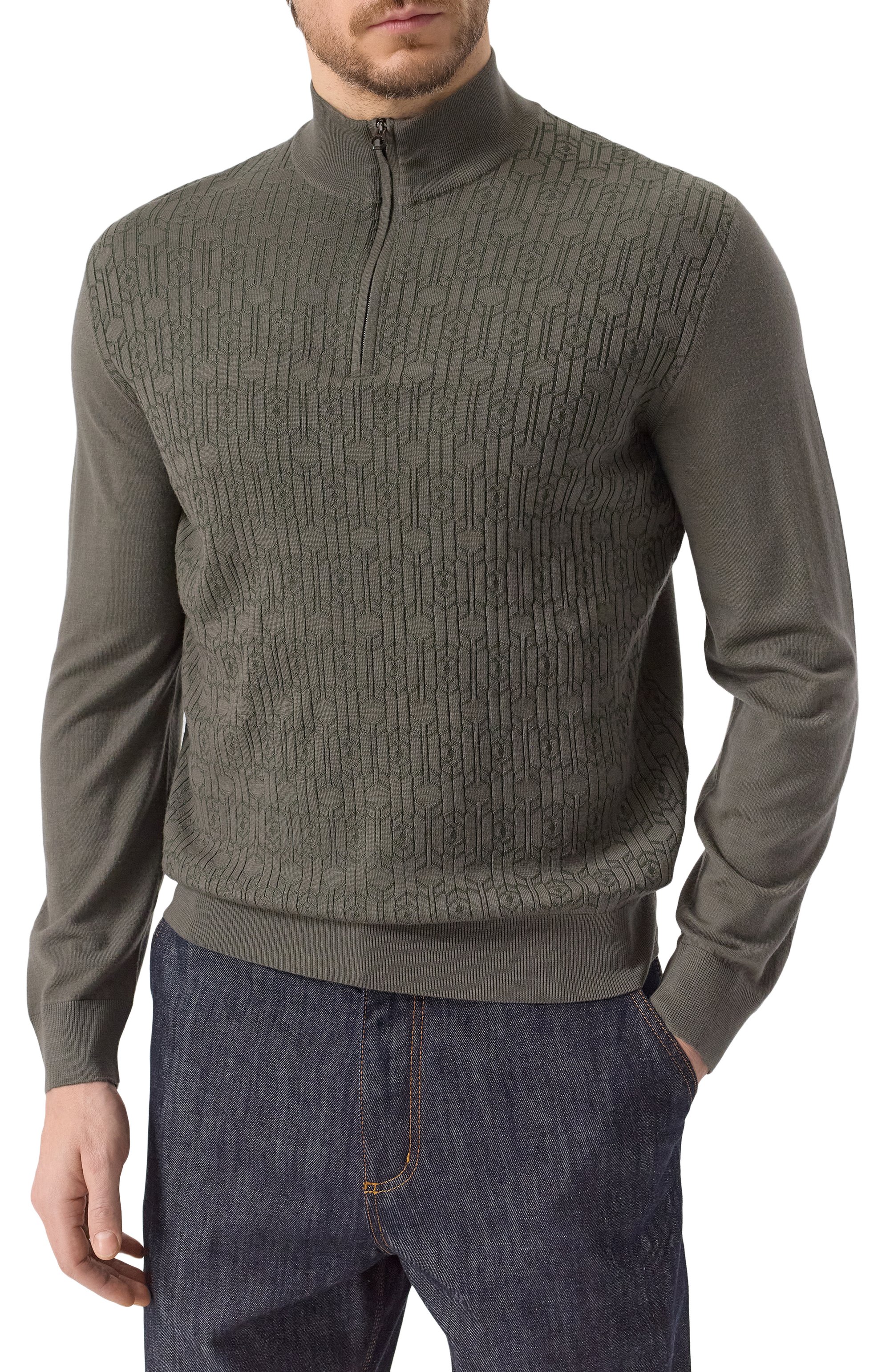 Джемпер из шерсти и шелка STEFANO RICCI, арт. KE06006AL1/E24302, фото 3