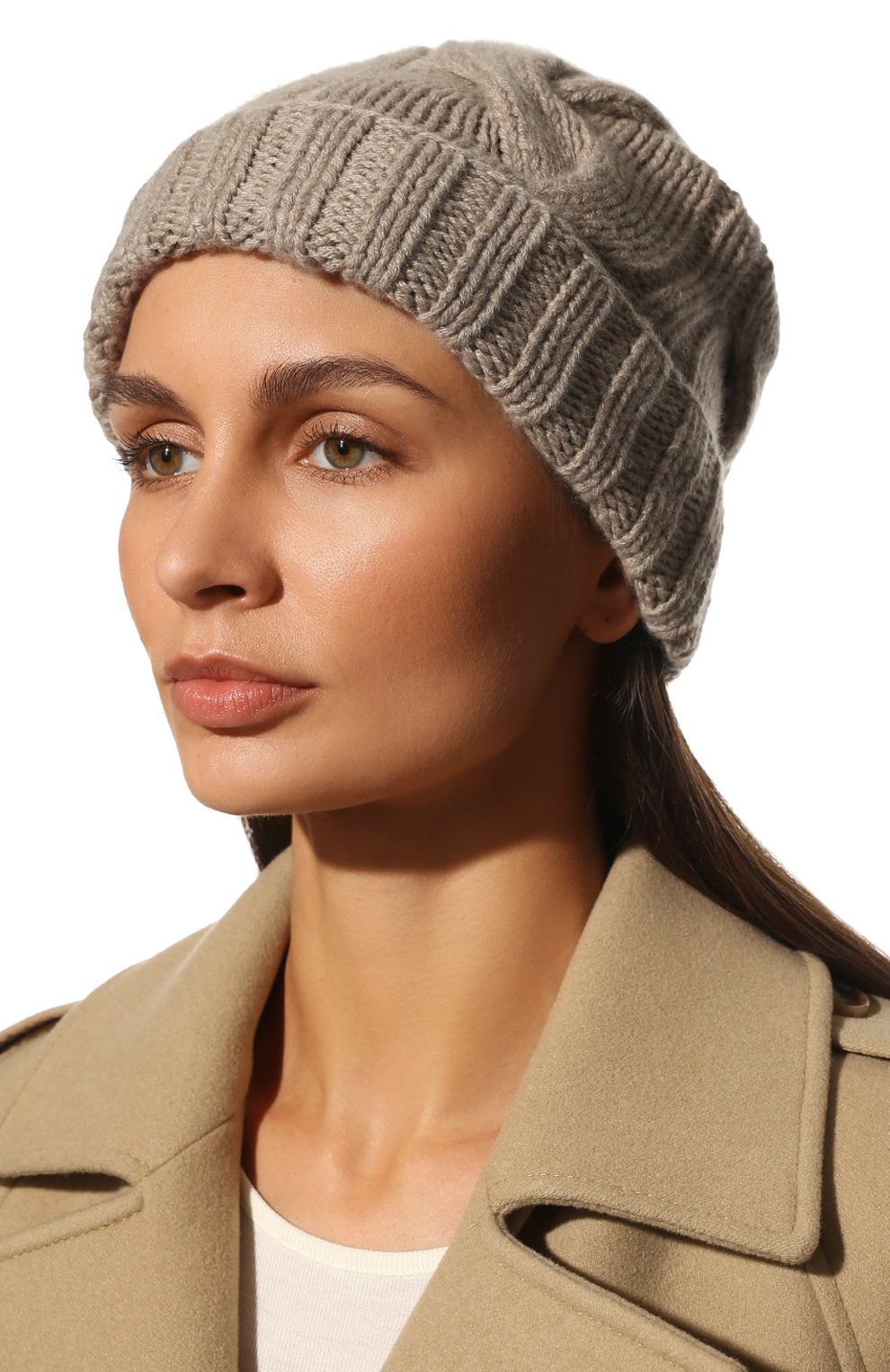 Кашемировая шапка courchevel LORO PIANA, арт. FAI5490, фото 2