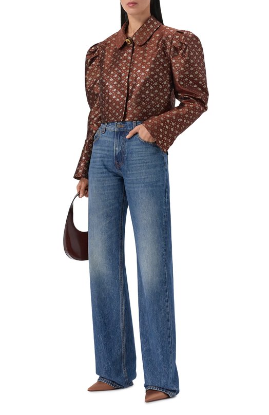 Жакет из вискозы Botrois SKU4663306 Коричневый  SKU4663306 Фото 2