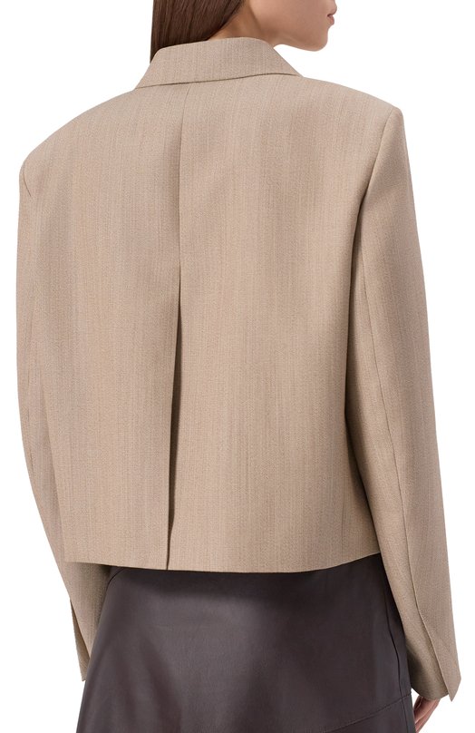 Шерстяной жакет BOSS 50550795 Серый  50550795 Фото 4