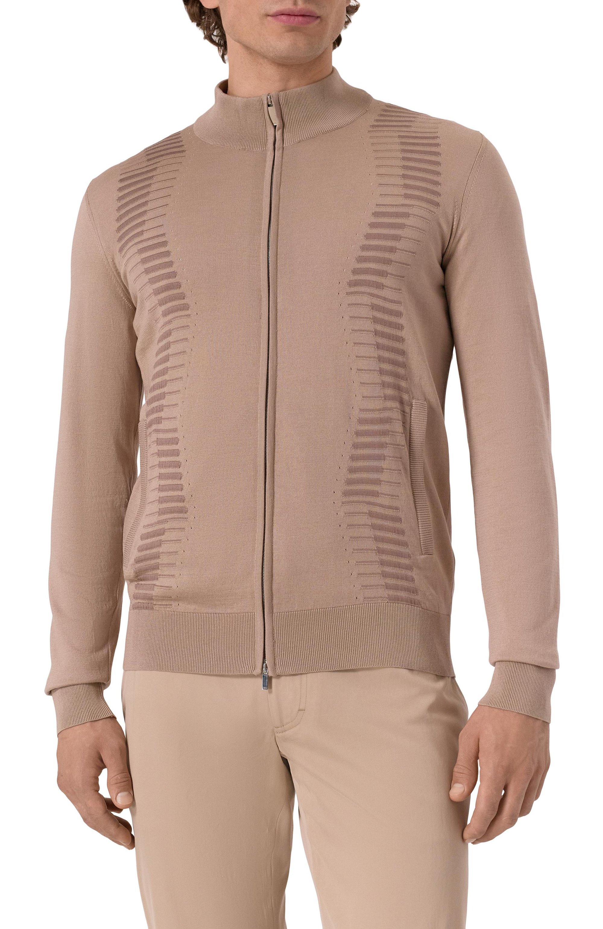 Кардиган из шелка и хлопка ZILLI, арт. KZMC01M0142VZWA00/62, фото 3