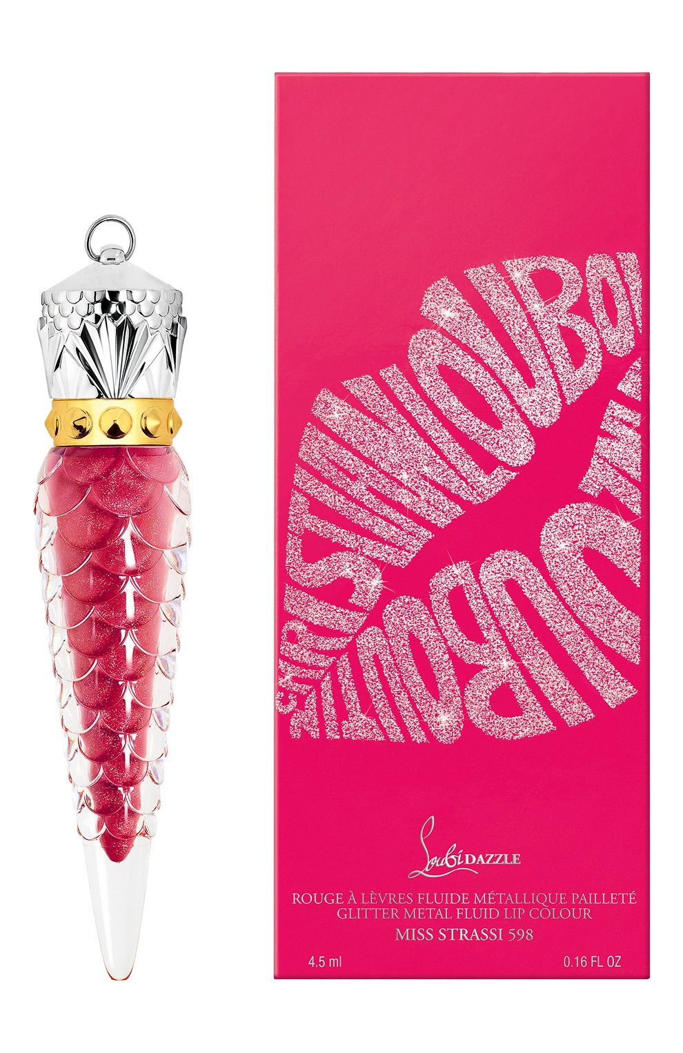 Мерцающий блеск для губ loubidazzle, оттенок miss strassi (4,5ml) CHRISTIAN LOUBOUTIN, арт. 8435415033763, фото 4