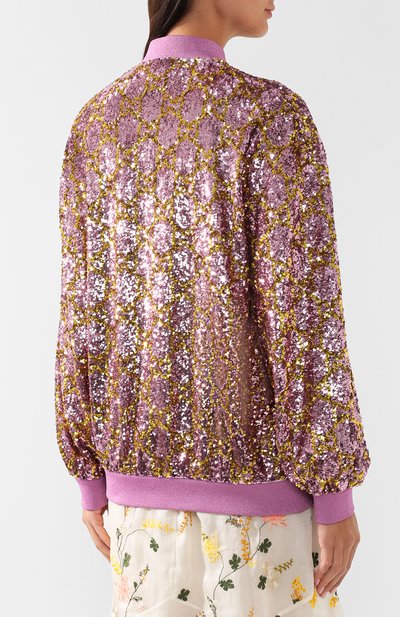 Бомбер на молнии с пайетками GUCCI, арт. 543472/X926B, фото 4