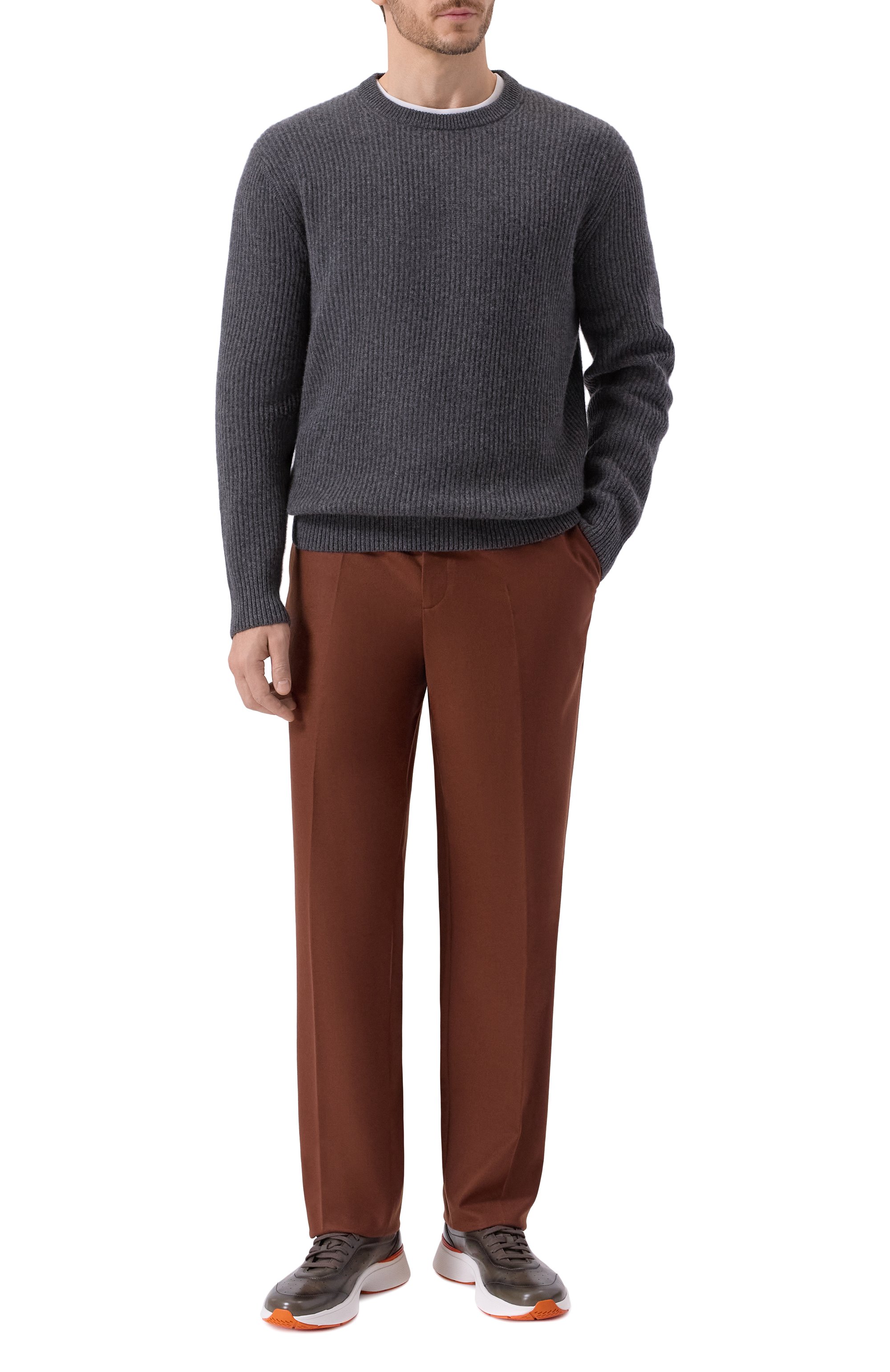 Кашемировый джемпер 12 STOREEZ, арт. 135238, фото 2