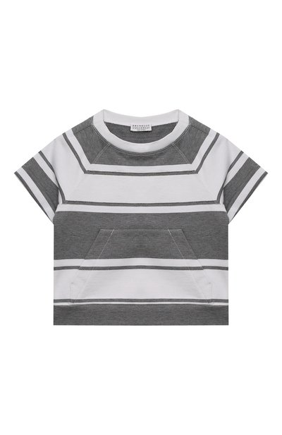 Хлопковый свитшот BRUNELLO CUCINELLI, арт. BH981E202B, фото 1