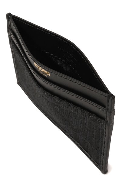 Футляр для кредитных карт MOSCHINO черного цвета по цене 13900 руб., арт. 2316MA8104/8268, фото 3 Футляр для кредитных карт MOSCHINO, арт. 2316MA8104/8268, фото 3