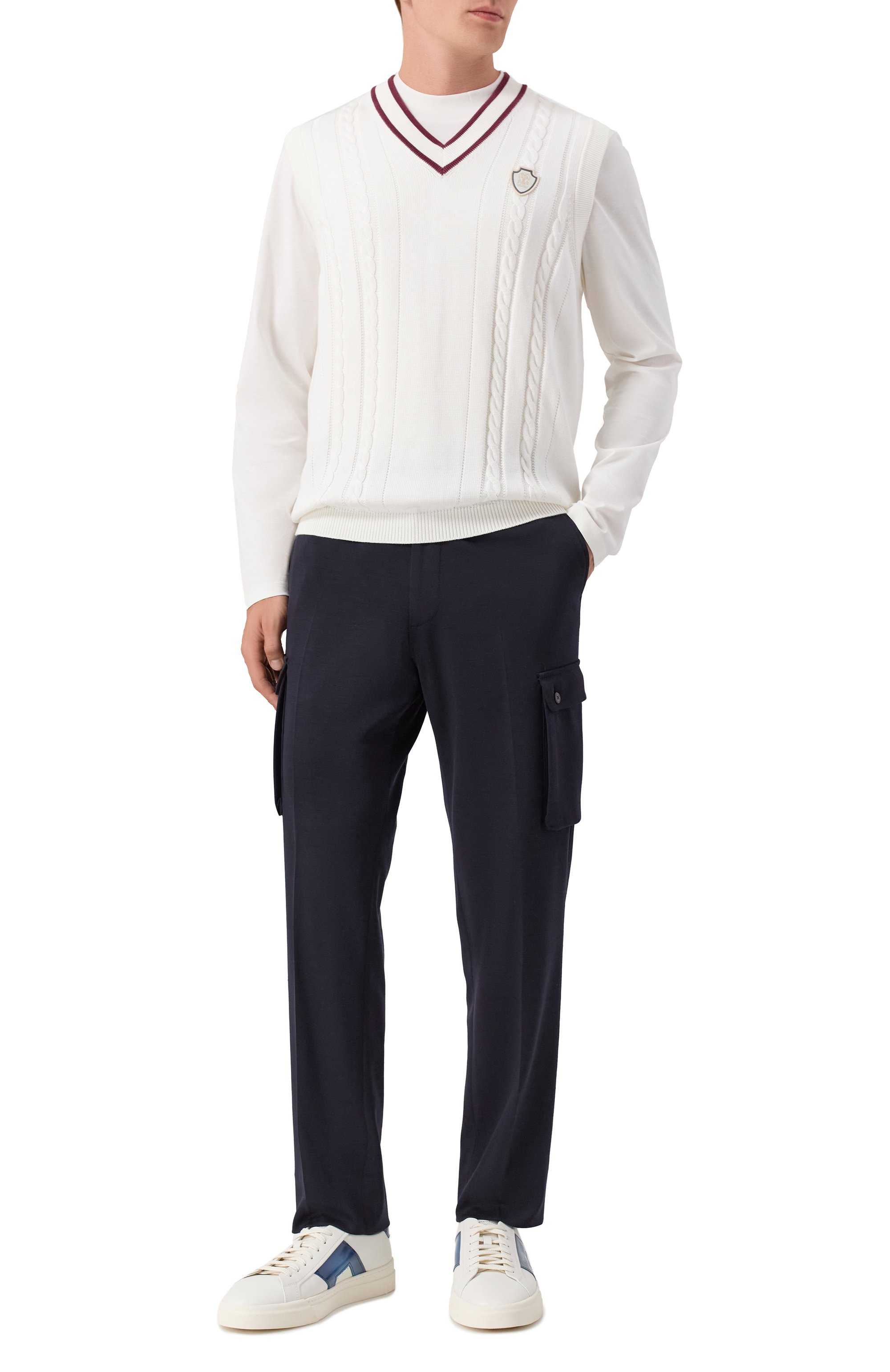 Хлопковый жилет BRUNELLO CUCINELLI, арт. M28707917T, фото 2