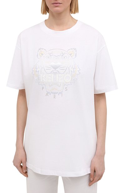 Хлопковая футболка KENZO, арт. FB52TS9724YG, фото 3