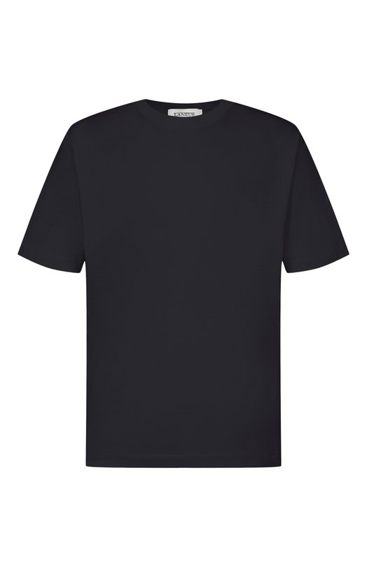 Хлопковая футболка Laneus S6LAMATH218 Чёрный S6LAMATH218