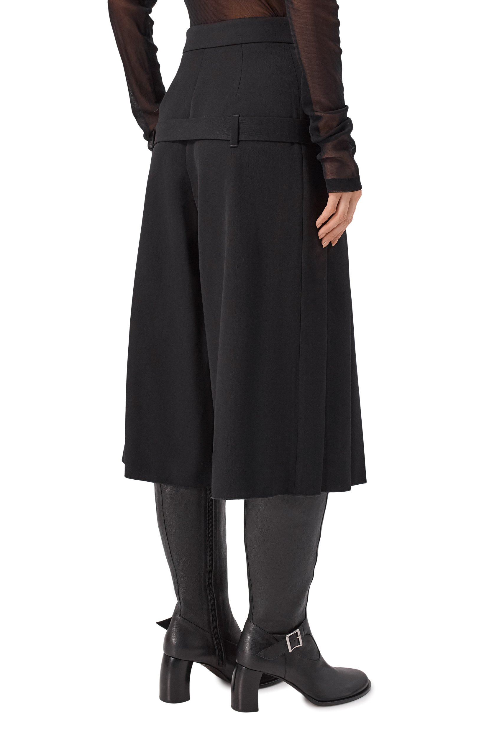 Шерстяные кюлоты ANN DEMEULEMEESTER, арт. B0014516/FA761, фото 4