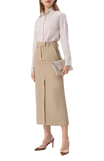 Комбинированные туфли KITON, арт. D58829K0910F02, фото 2