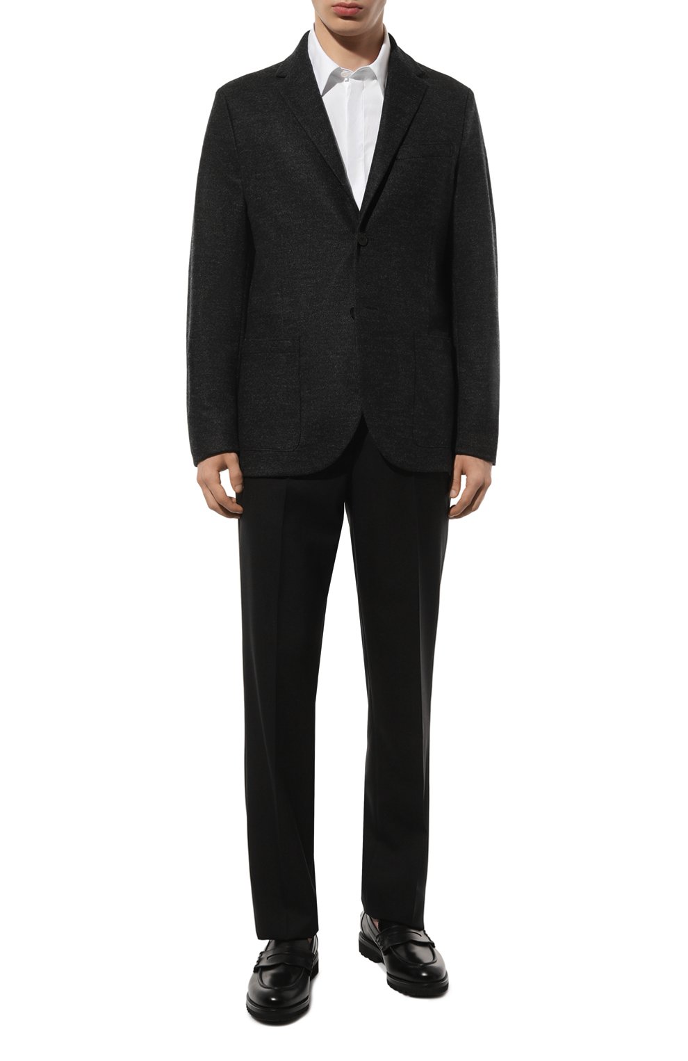 Шерстяной пиджак HARRIS WHARF LONDON, арт. C8P22MVB, фото 2