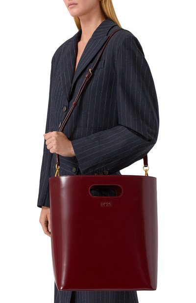 Сумка N21 бордового цвета по цене 110000 руб., арт. 25IBP0979SZ01, фото 2 Сумка N21, арт. 25IBP0979SZ01, фото 2