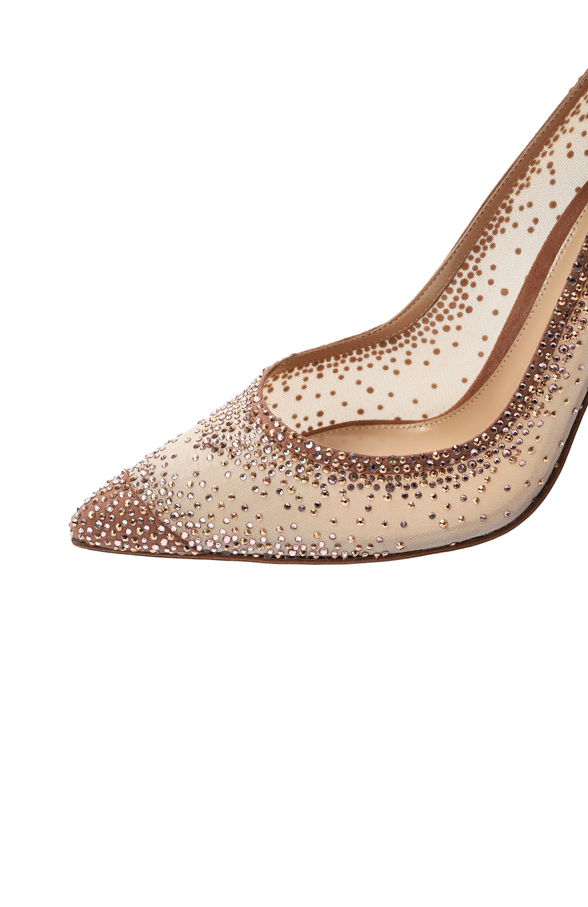 Комбинированные туфли rania GIANVITO ROSSI, арт. G20130.15RIC.C0ZPRND, фото 7