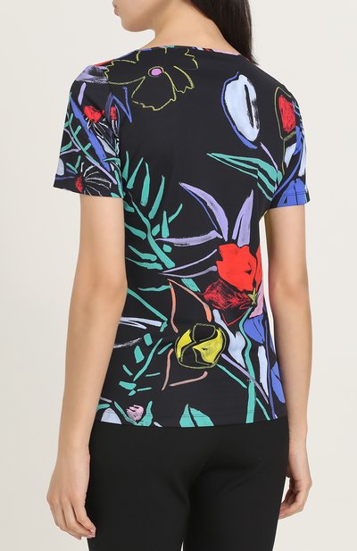 Приталенная футболка с круглым вырезом и принтом LEONARD PARIS, арт. GABRIEL/TANG0, фото 4