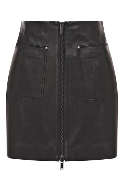 Женская кожаная юбка MVST, арт. ZBET-Y075/Z2714-2