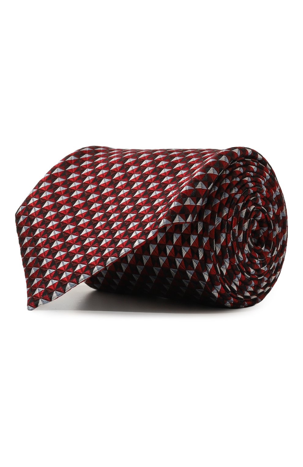 Шелковый галстук ZEGNA бордового цвета по цене 26350 руб., арт. 1P8/Z8D85TA8, фото 1 Шелковый галстук ZEGNA, арт. 1P8/Z8D85TA8, фото 1