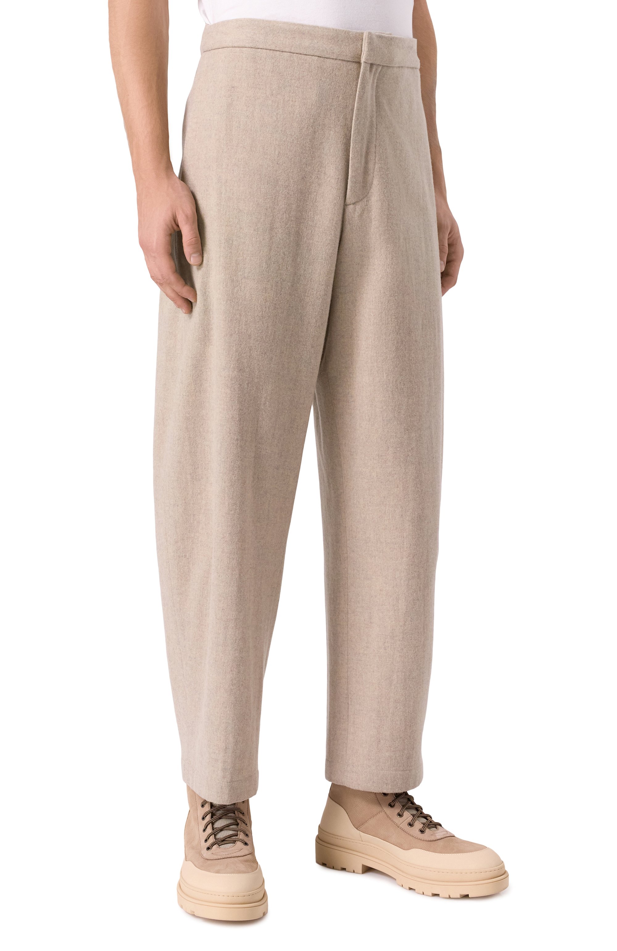 Шерстяные брюки JIL SANDER, арт. J47KA0233/J40182, фото 3