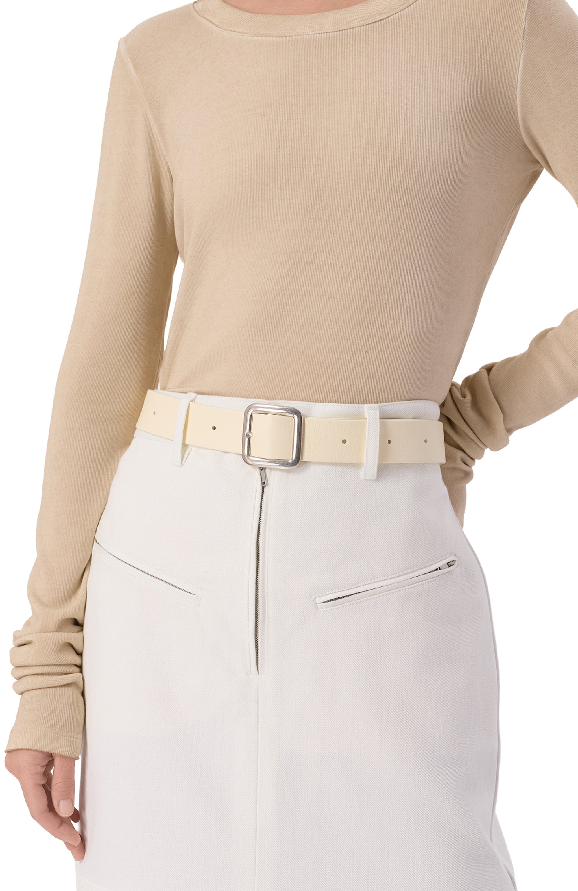 Кожаный ремень JIL SANDER, арт. J08TP0017/P8363, фото 2