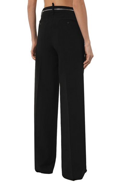Брюки DSQUARED2 черного цвета по цене 65800 руб., арт. S80KA0033/S60567, фото 4 Брюки DSQUARED2, арт. S80KA0033/S60567, фото 4