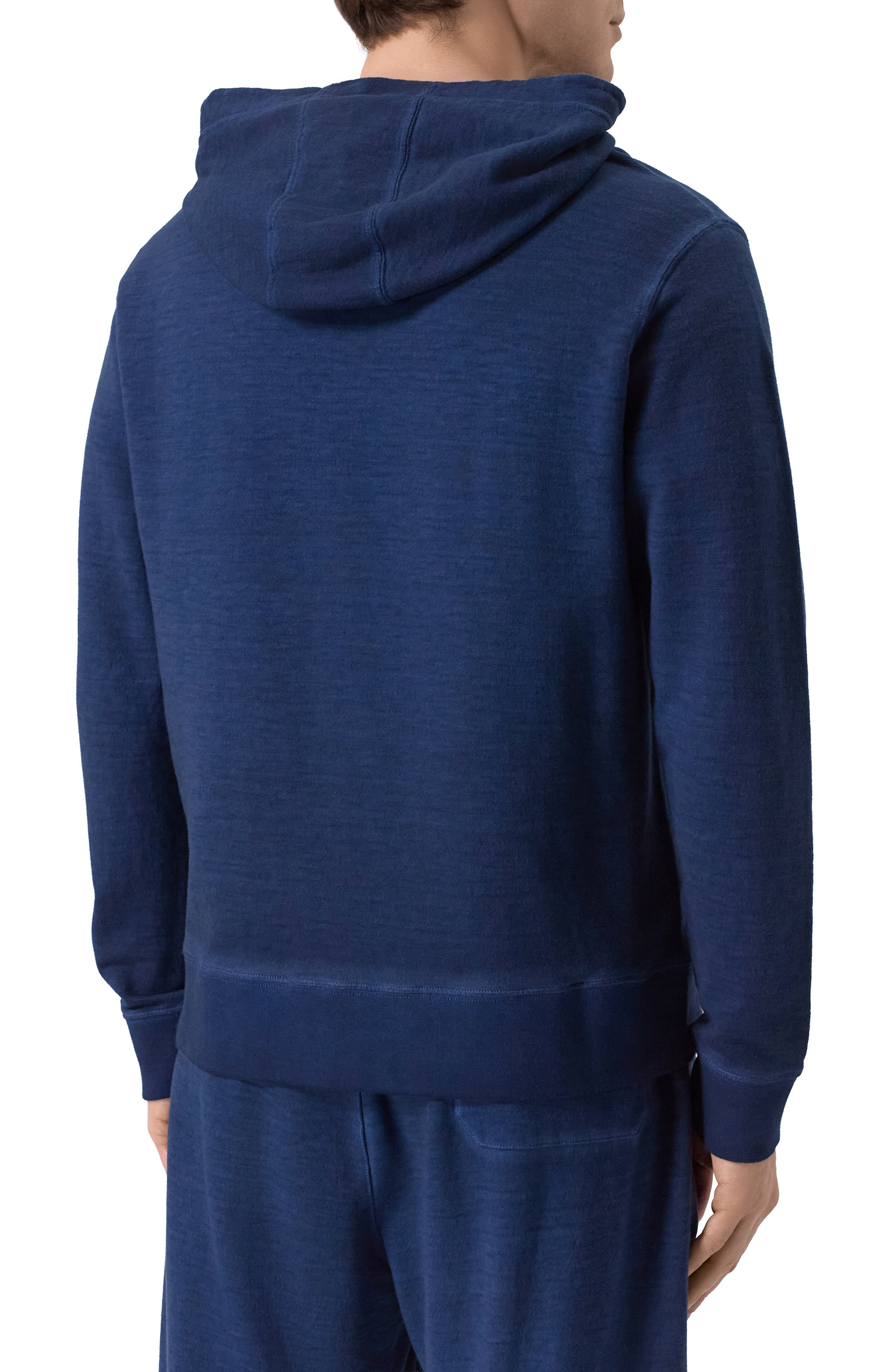 Худи изо льна и хлопка 120% LINO, арт. 33ALIM79IB/G461/S01, фото 4