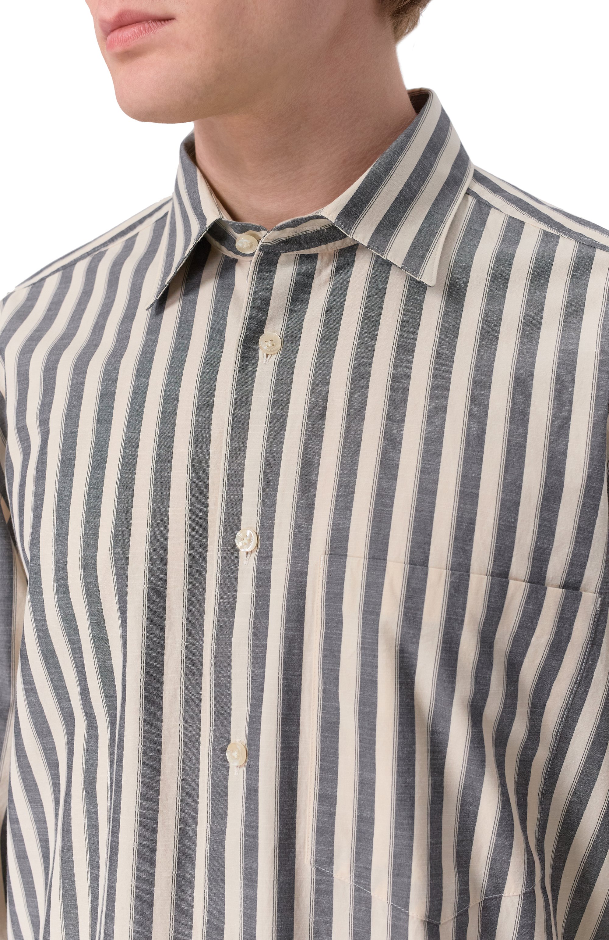 Хлопковая рубашка BOGNER, арт. 58791224, фото 5