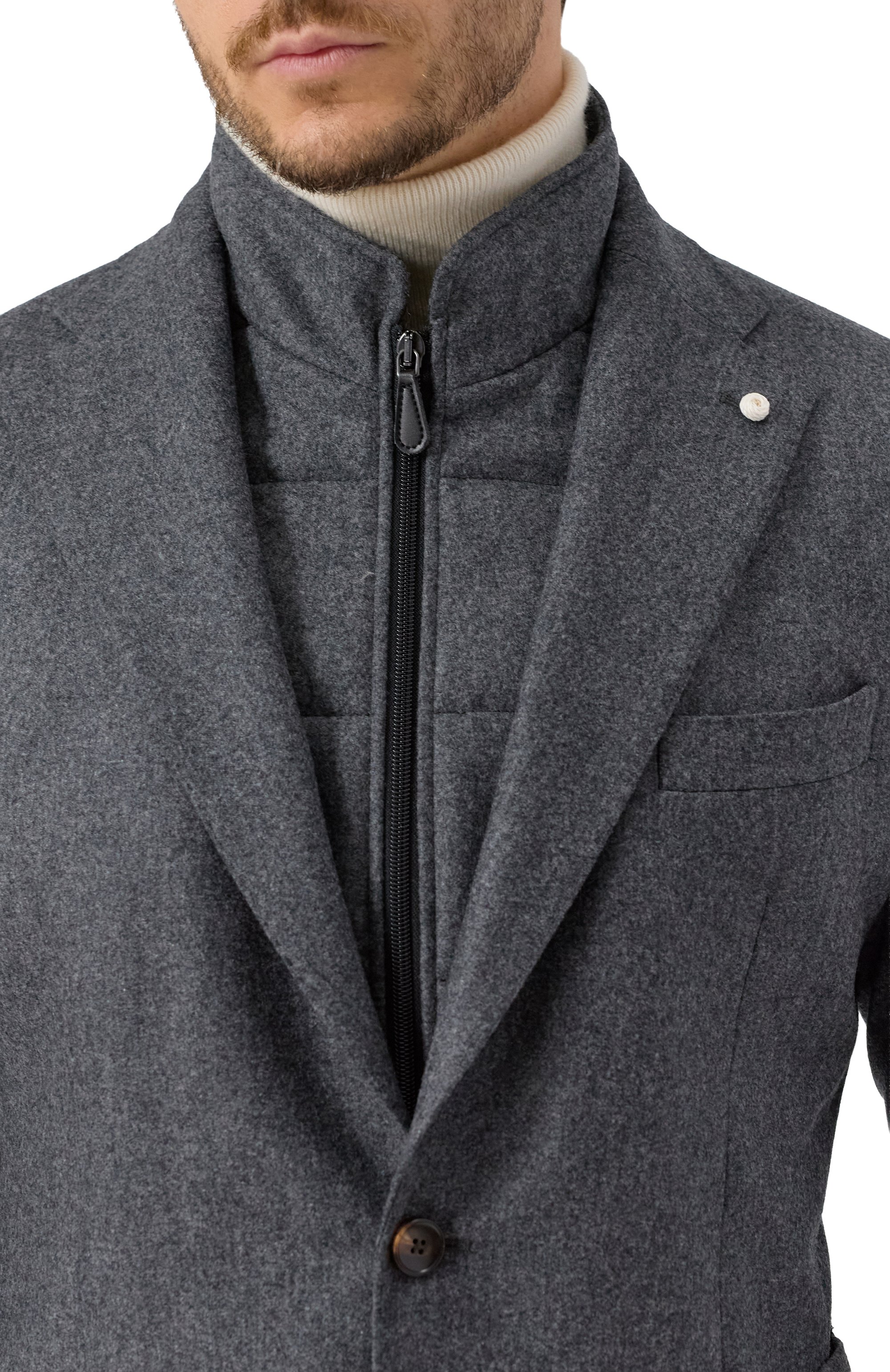 Шерстяной пиджак L.B.M. 1911, арт. 2592/52715, фото 6