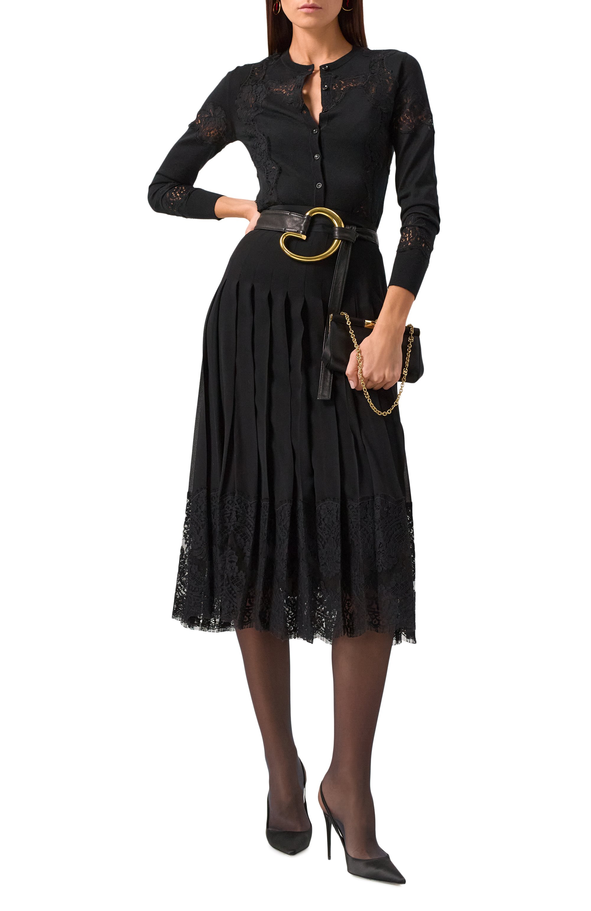 Кардиган из кашемира и шелка DOLCE & GABBANA, арт. FXV05T/JEM07, фото 2